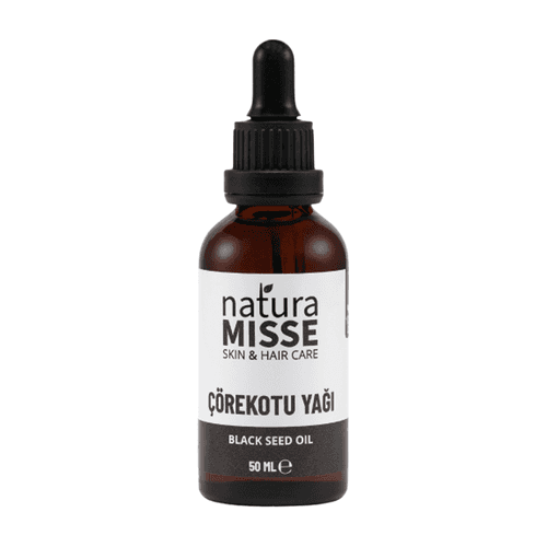NaturaMisse زيت حبة البركة الأسود النقي ١٠٠٪ من ناتوراميس ٥٠ مل مستخلص معصور على البارد