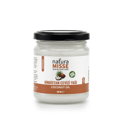NaturaMisse Organic Coconut Oil 210ml - Pure Moisturizer