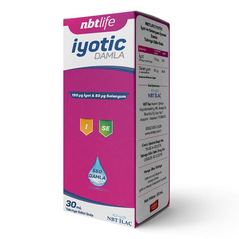 قطرات إيوتيك مكمل غذائي 30 مل من إن بي تي لايف Nbt Life