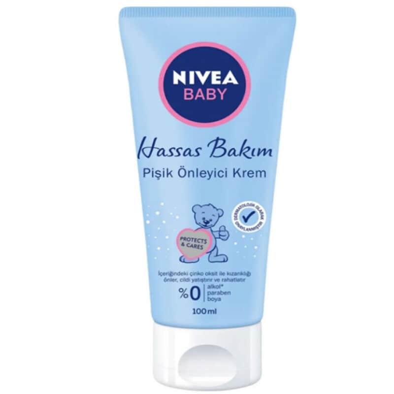 NIVEA كريم نيفيا بيبي للعناية بالبشرة الحساسة للوقاية من الطفح الجلدي 100 مل