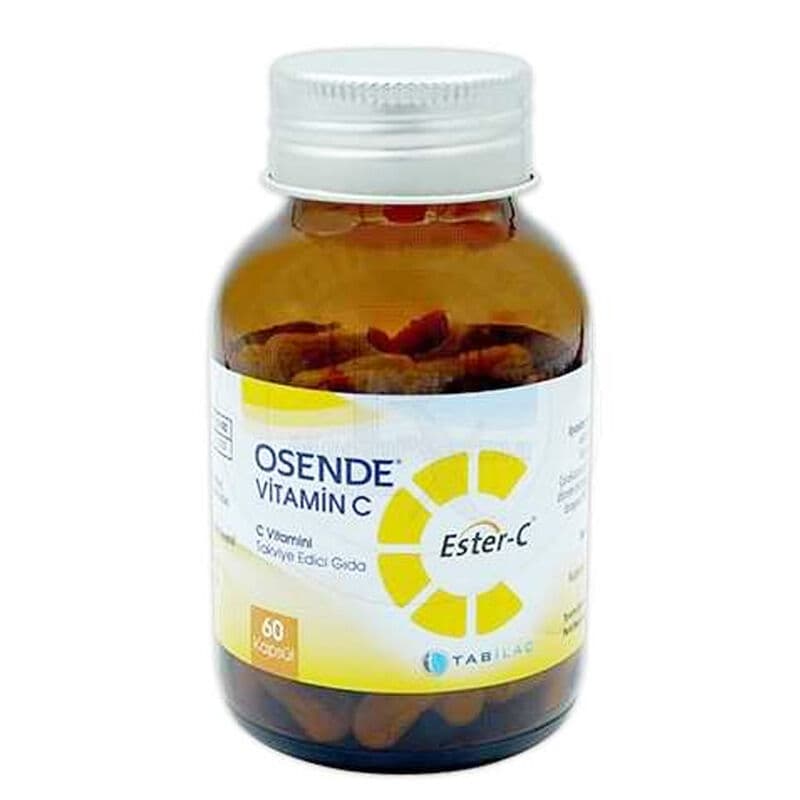 Osende غذاء مكمل غذائي أوسيندي فيتامين سي 60 كبسولة