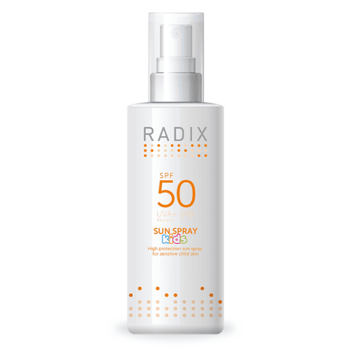 Radix سبراي واقي من الشمس للأطفال بعامل حماية 50 من راديكس، 150 مل