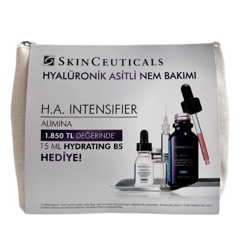 Skinceuticals مجموعة العناية بالترطيب بحمض الهيالورونيك من سكينسوتيكالز