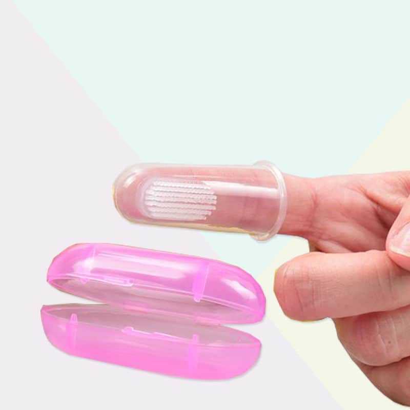 Biosmile Silicone Finger Toothbrush 0-3 years