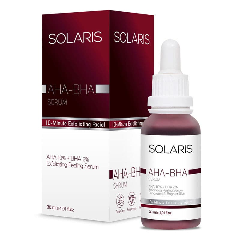 موازن لون البشرة AHA BHA سيروم 30 مل من سولاريس Solaris