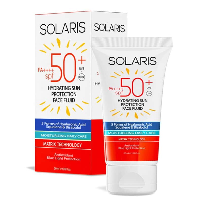 سولاريس واقي شمس مرطب SPF 50 50 مل Solaris
