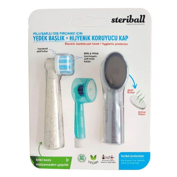 Steriball رأس وغطاء فرشاة الأسنان الكهربائية ستريريبول