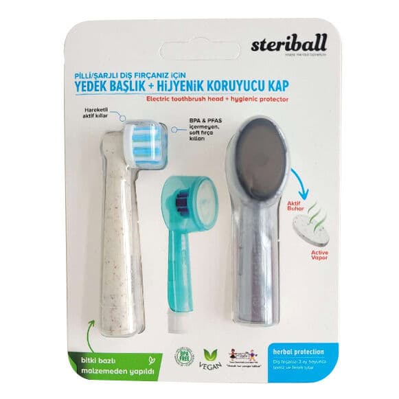Steriball رأس وغطاء فرشاة الأسنان الكهربائية ستريريبول