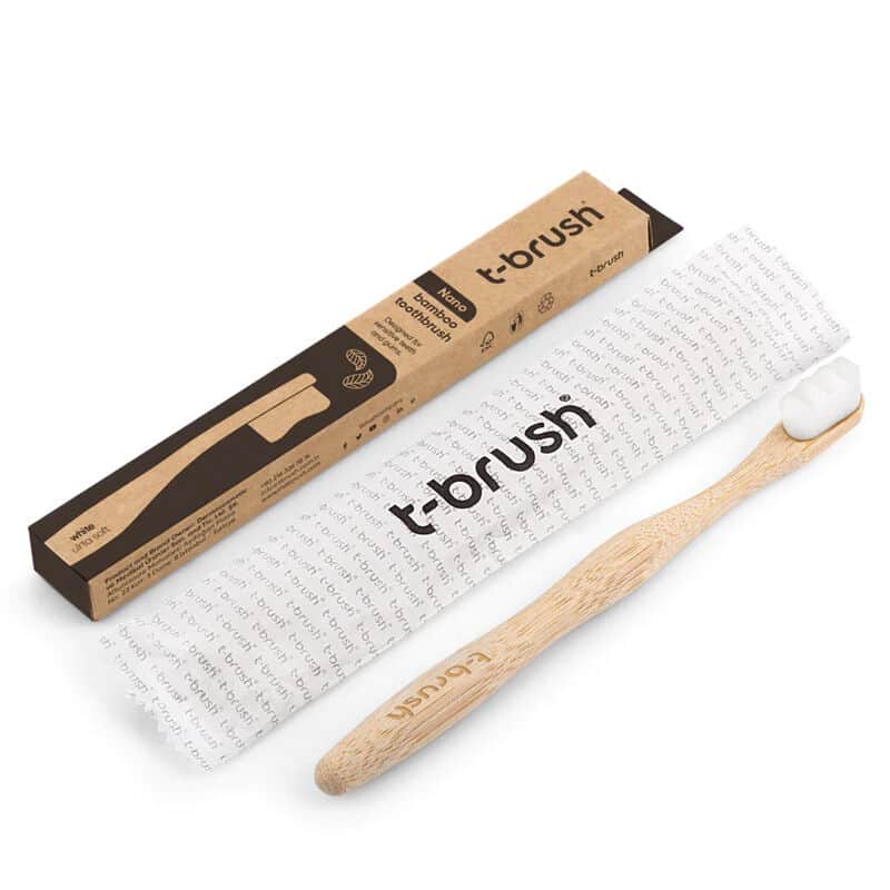 T-brush Bamboo Dental Soft Brush Ultra Soft White