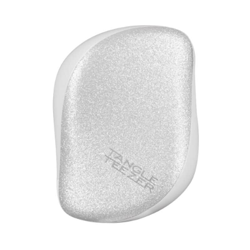 Tangle Teezer فرشاة شعر تانجل تيزر كومباكت ستايلر فضية لامعة