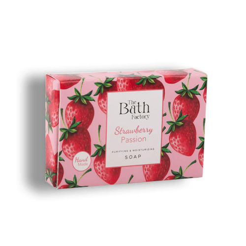 The Bath Factory صابون مرطب لليدين والوجه والجسم من ذا باث فاكتوري فراولة 80 جرام