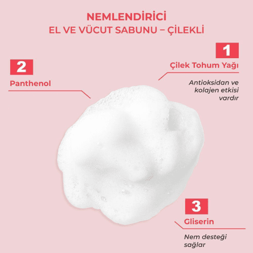 The Bath Factory صابون مرطب لليدين والوجه والجسم من ذا باث فاكتوري فراولة 80 جرام