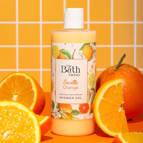 The Bath Factory جل الاستحمام البرتقالي من ذا باث فاكتوري 400 مل