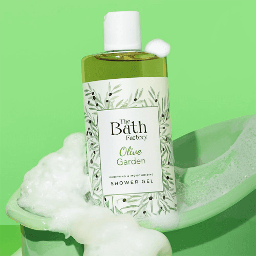 The Bath Factory جل الاستحمام بزيت الزيتون من ذا باث فاكتوري 400 مل
