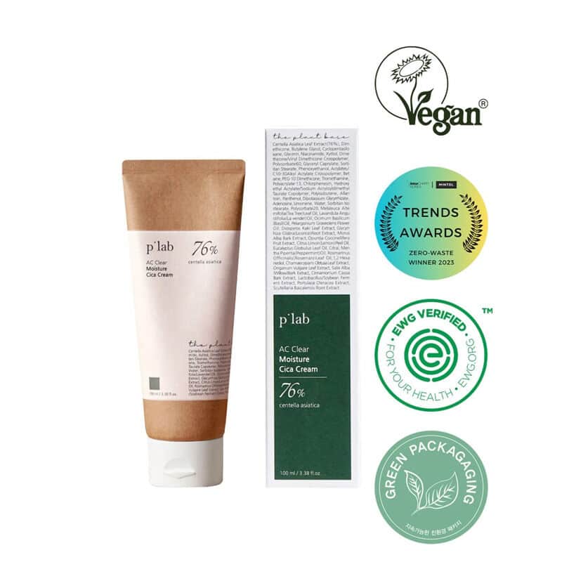 The Plant Base Ac Clear Moisture Cica Cream 100 ml