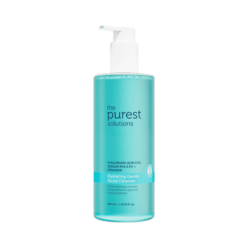 The Purest Solutions جل تنظيف الوجه بحمض الهيالورونيك من ذا بيورست سوليوشنز للبشرة الجافة والمختلطة 400 مل
