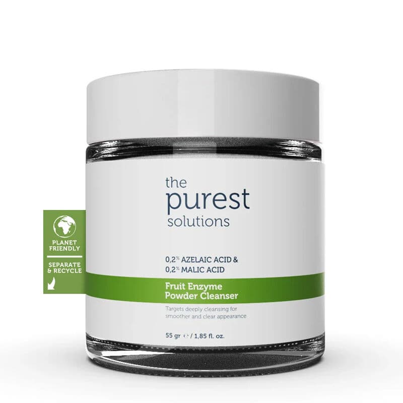 The Purest Solutions منظف مسحوق إنزيمات الفاكهة من ذا بيورست سوليوشنز، 55 جرام