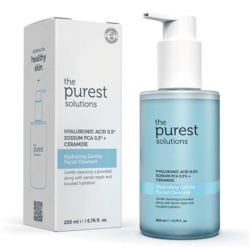 The Purest Solutions منظف الوجه اللطيف المرطب من ذا بيورست سوليوشنز 200 مل