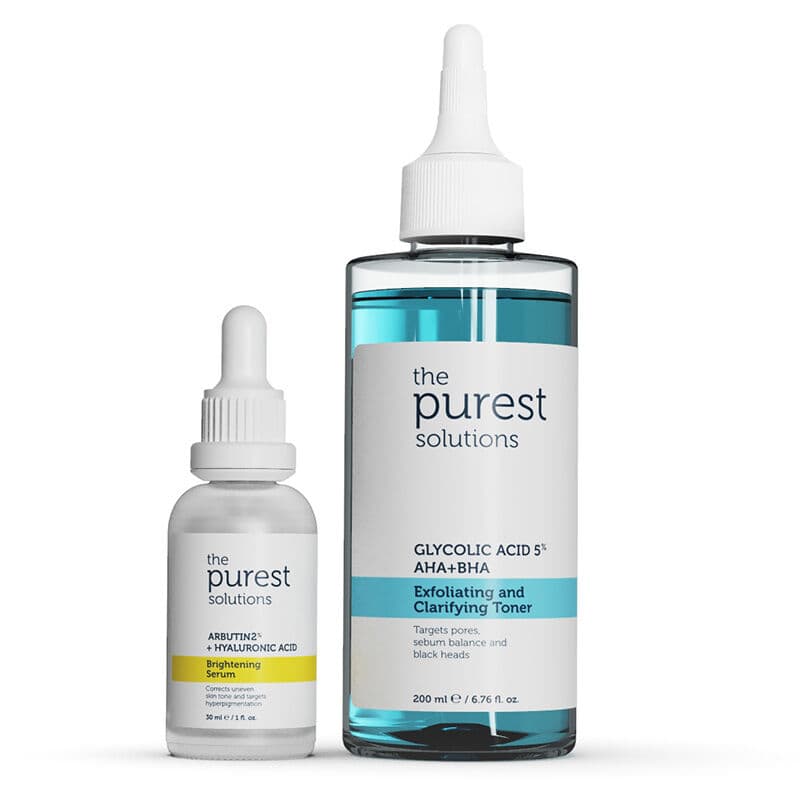 The Purest Solutions مجموعة العناية بالبقع الداكنة والمسامات من ذا بيورست سوليوشنز