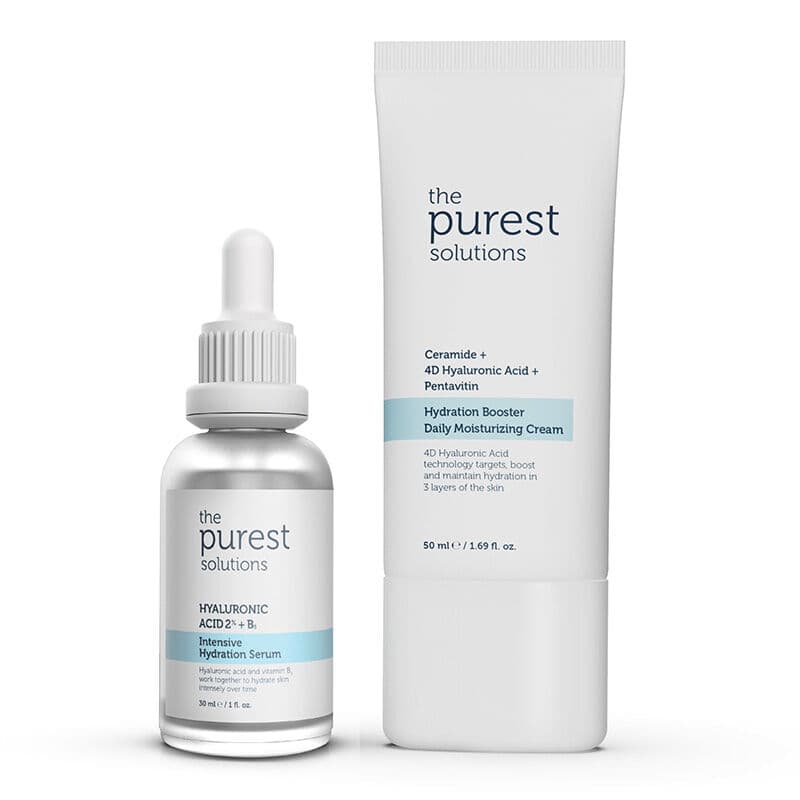 The Purest Solutions مجموعة الترطيب المكثف اليومي من ذا بيورست سوليوشنز مناسبة لجميع أنواع البشرة