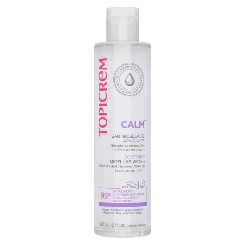 Topicrem Calm+ Soothing Cleansing Water 200 ml