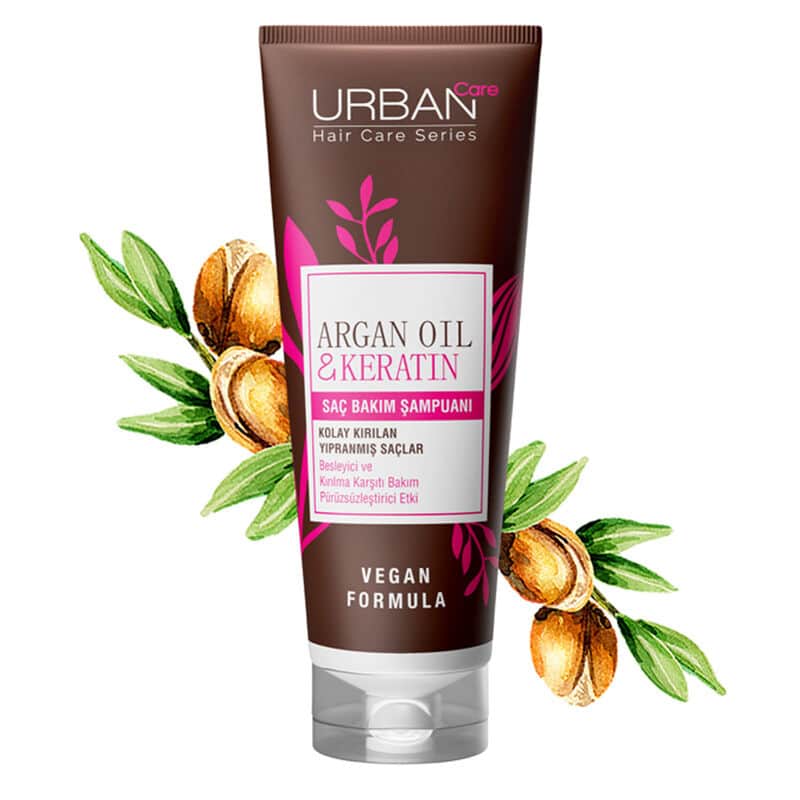 Urban Care Argan Oil And Keratin Hair Care Shampoo 250 ml