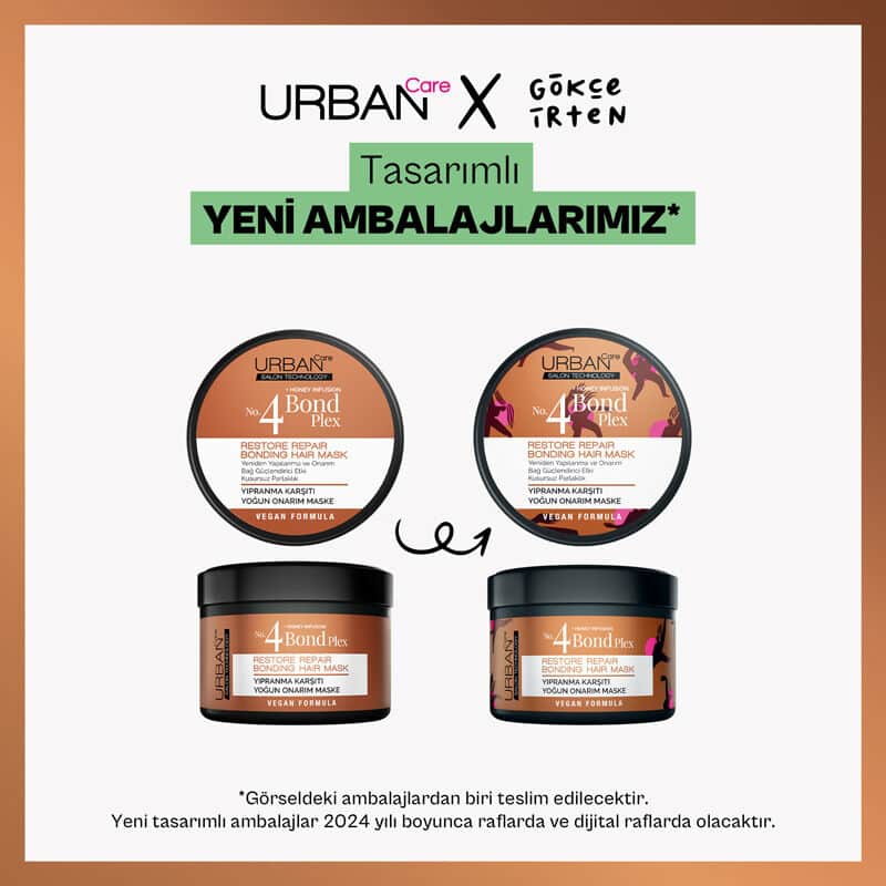 Urban Care قناع الإصلاح المكثف رقم 4 بوند بليكس من أوربان كير، 230 مل