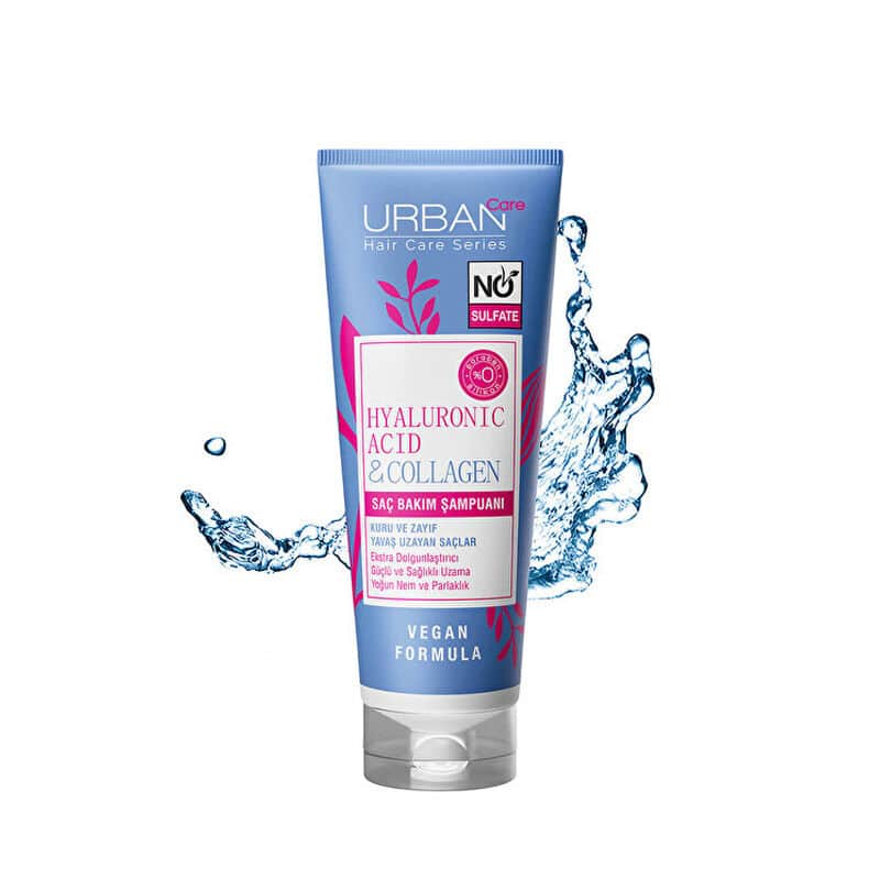 Urban Care شامبو العناية بالشعر بحمض الهيالورونيك والكولاجين من أوربان كير 250 مل