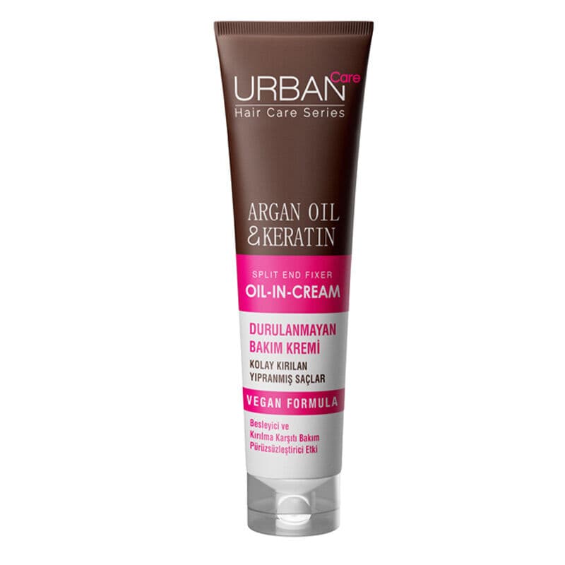 Urban Care كريم العناية بالشعر بزيت الأرغان والكيراتين من أوربان كير 150 مل