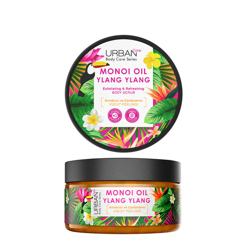 Urban Care مقشر الجسم أوربان كير بزيت المونوي واليلانغ يلانغ 200 مل