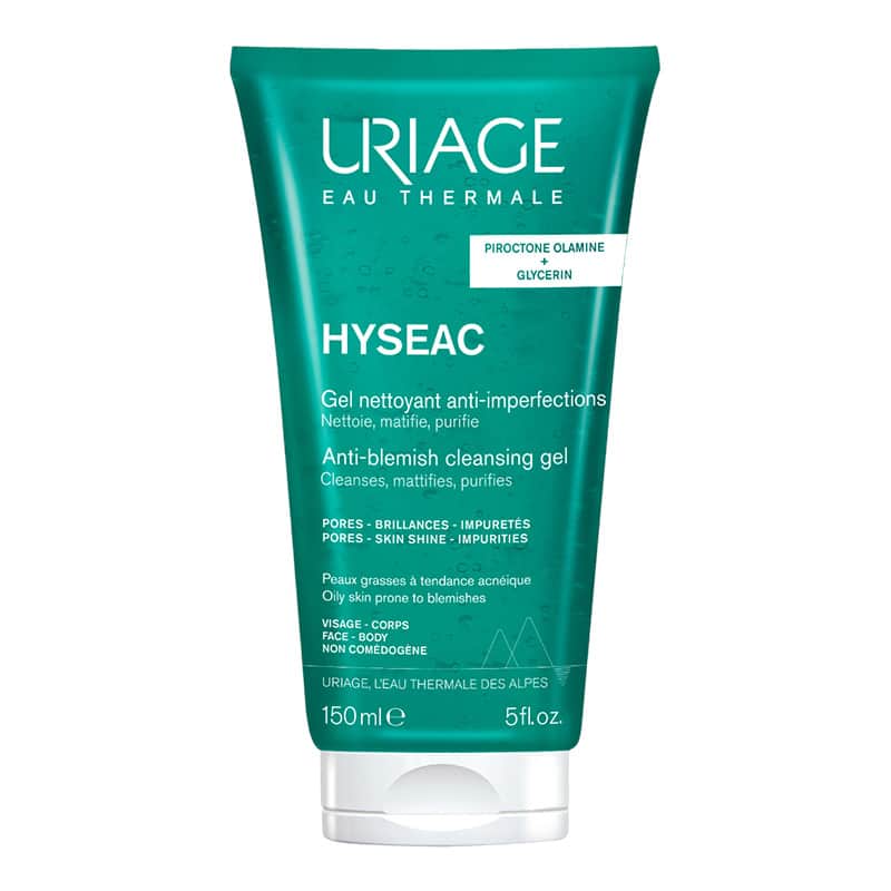 Uriage جل التنظيف المضاد للشوائب يورياج هيساك 150 مل