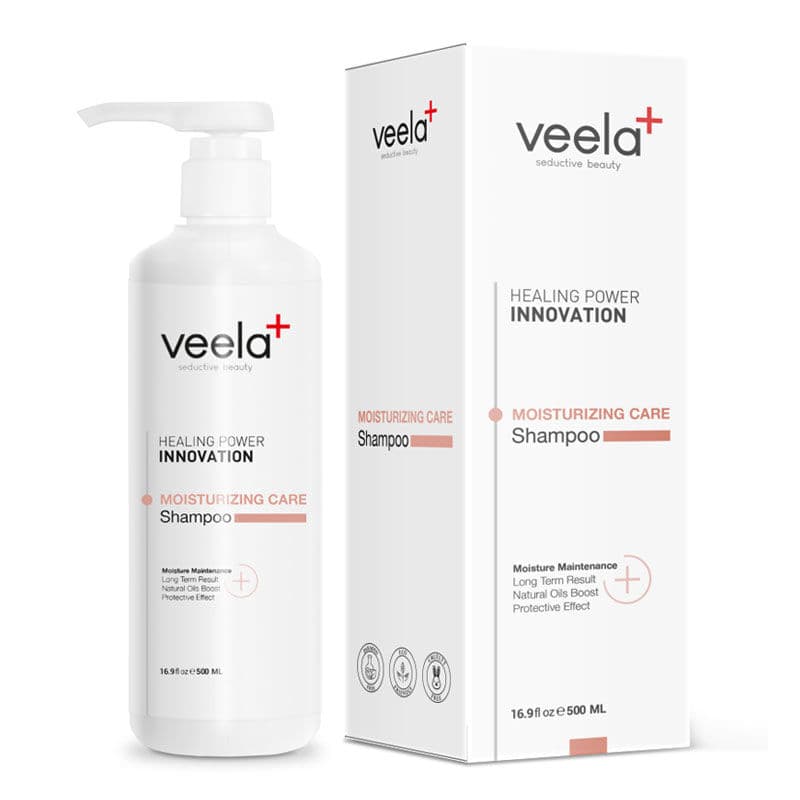 Veela شامبو فيلا للعناية المكثفة بالترطيب والمنشط للشعر الجاف 500 مل