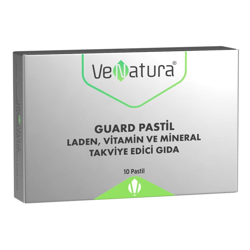 VeNatura فيناتورا جارد باستيل، غذاء مكمل بالفيتامينات والمعادن، 10 باستيل