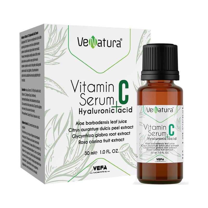 Venatura Vitamin C + Hyaluronic Acid Skin Care Serum 30 ml