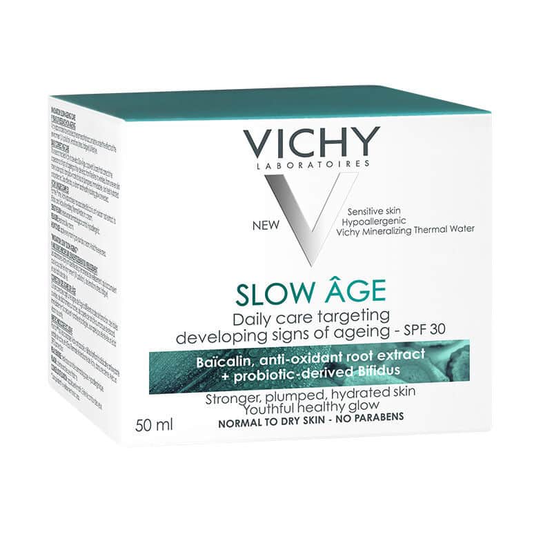 Vichy كريم فيشي سلو إيج المضاد للشيخوخة النهاري بعامل حماية من الشمس 30، 50 مل