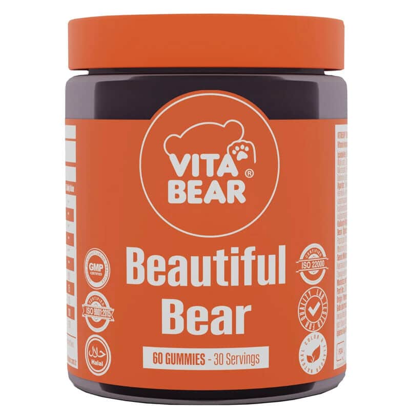 Vita Bear مكمل غذائي فيتا بير الدب الجميل 60 قطعة جيلاتينية