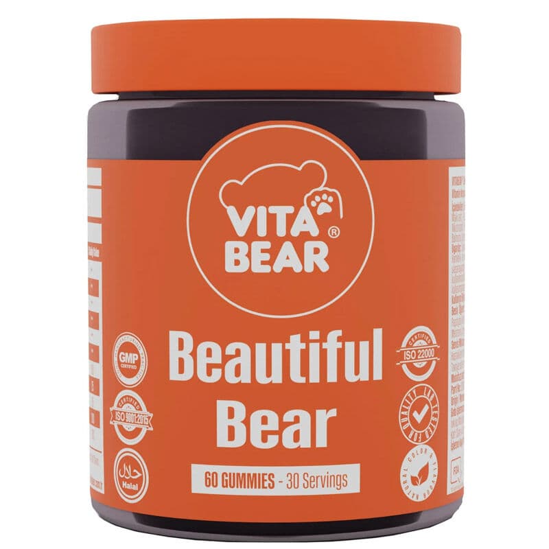 Vita Bear مكمل غذائي فيتا بير الدب الجميل 60 قطعة جيلاتينية