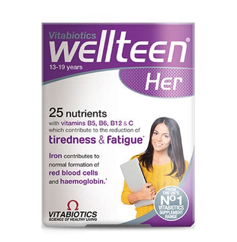 Vitabiotics مكمل غذائي فيتابيوتكس ويلتن هير يحتوي على فيتامينات متعددة ومعادن، 30 قرصًا