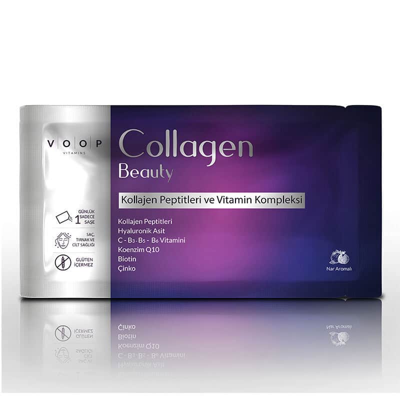 كولاجين الجمال 10 أكياس من فوب Voop