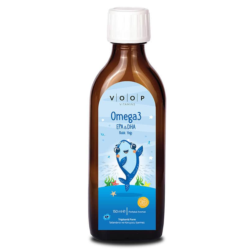 Voop Omega 3 food Supplement Containing Fish Oil 150 ml