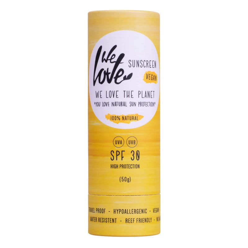 واقي شمس طبيعي SPF 30 على شكل عصا 50 غ من وي لوف ذا بلانيت We Love The Planet