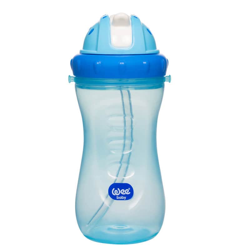 Wee Baby كوب ملون مع ماصة للأطفال الصغار