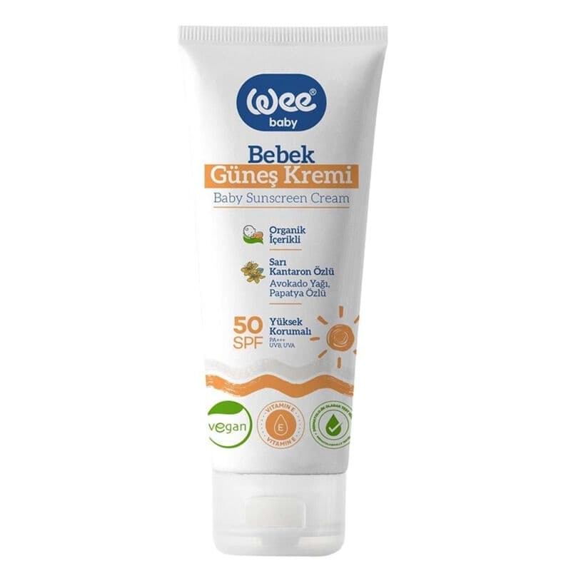 كريم واقي شمس للأطفال SPF 50 بحجم 75 مل من وي بيبي Wee Baby