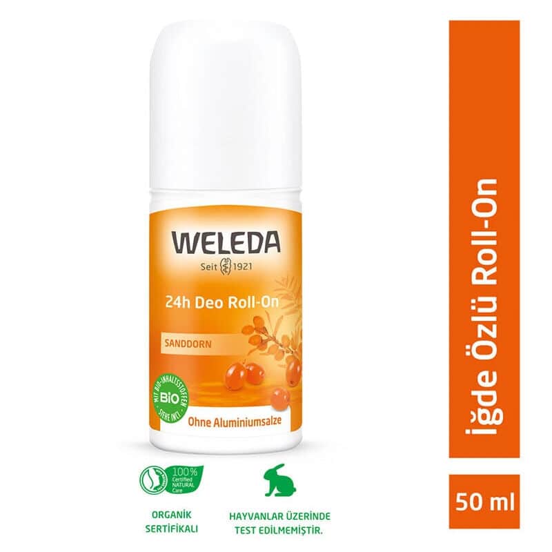 Weleda مزيل عرق طبيعي من ويليدا بخلاصة نبق البحر ٥٠ مل