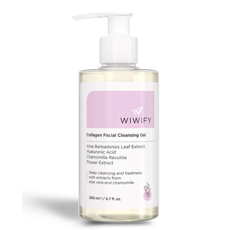Wiwify جل تنظيف وتنقية الوجه من ويفاي بالألوفيرا والبابونج 200 مل
