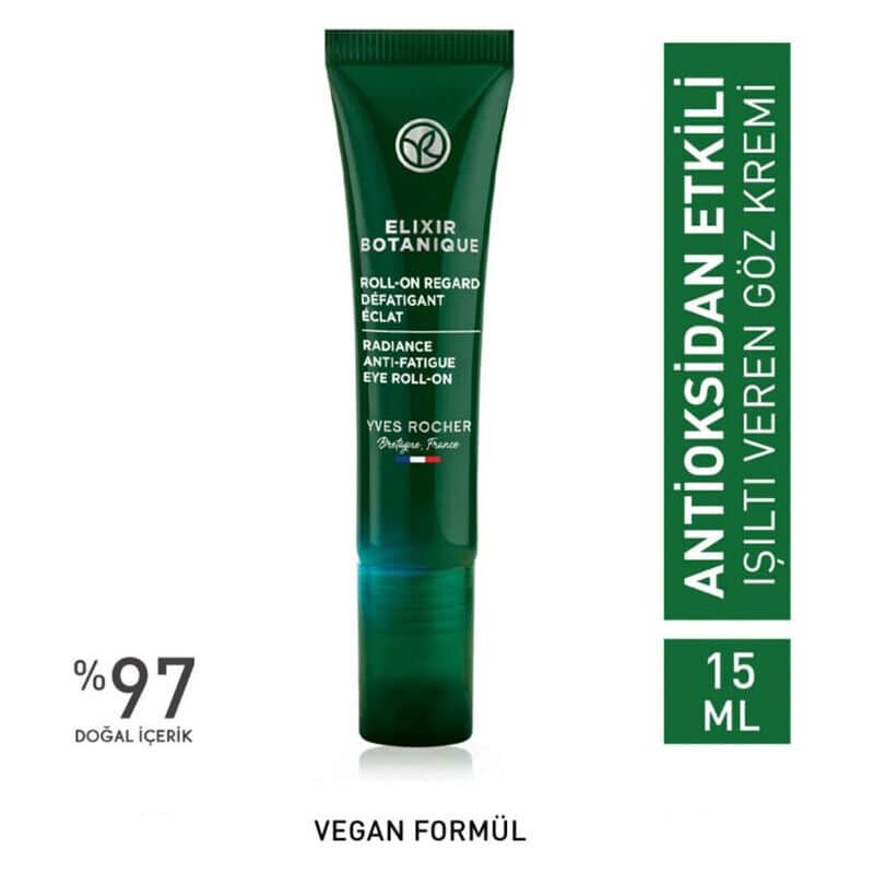 Yves Rocher كريم العيون المنعش والمزيل للسموم من إيف روشيه إليكسير بوتانيك