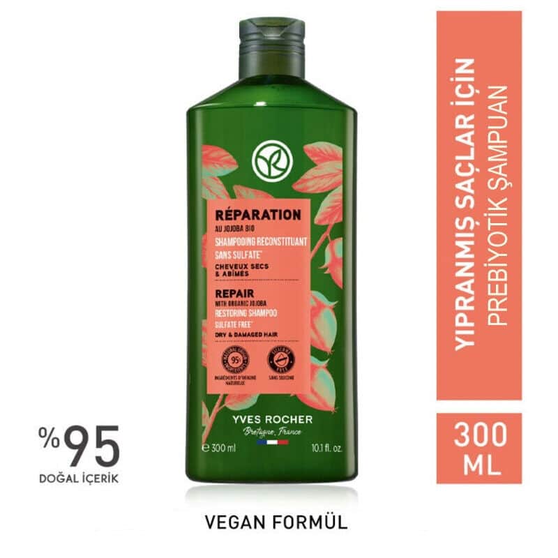 Yves Rocher Reparation Prebiotic Shampoo 300 ml
