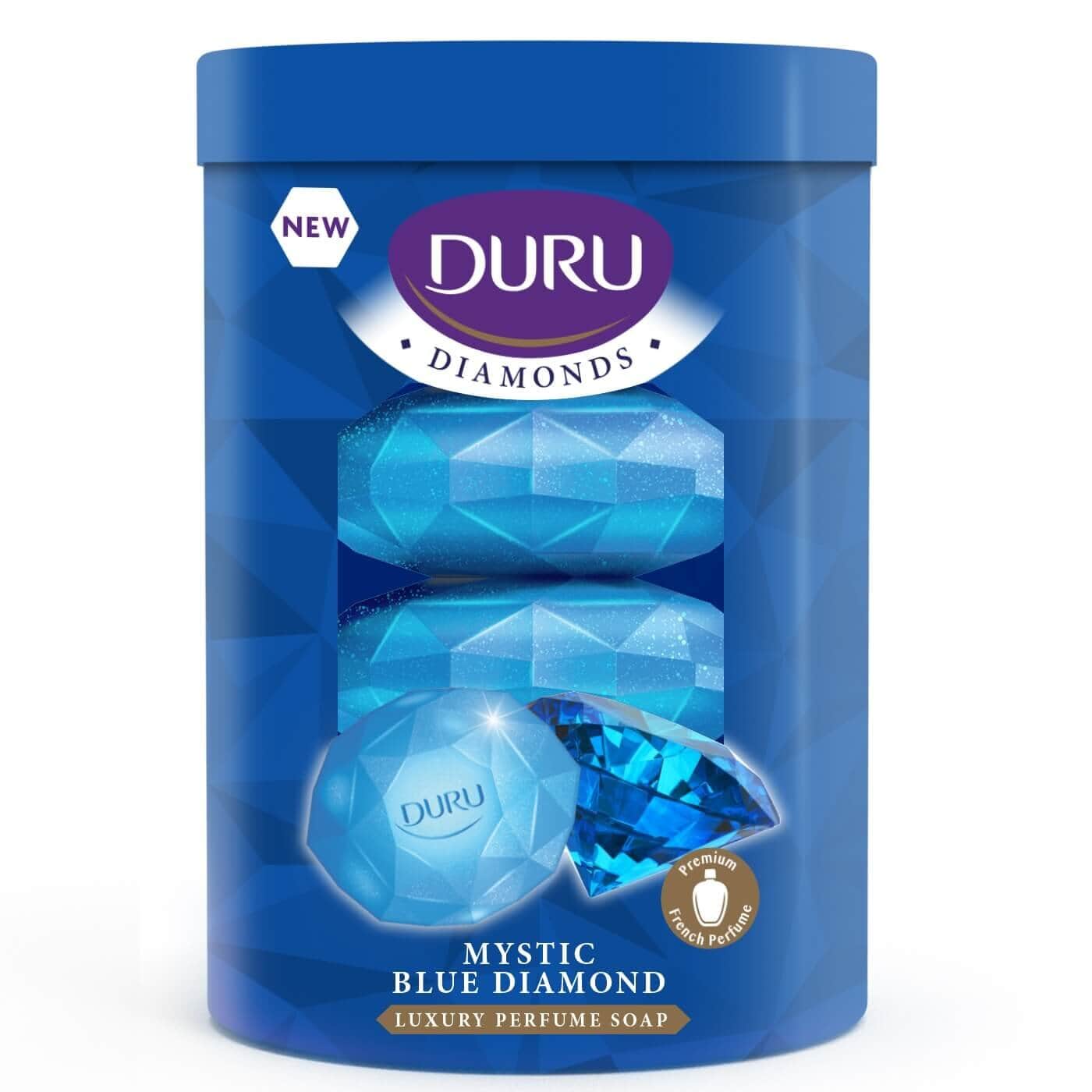 Duru صابون دورو الصلب سلسلة الماس الأزرق 360 غرام