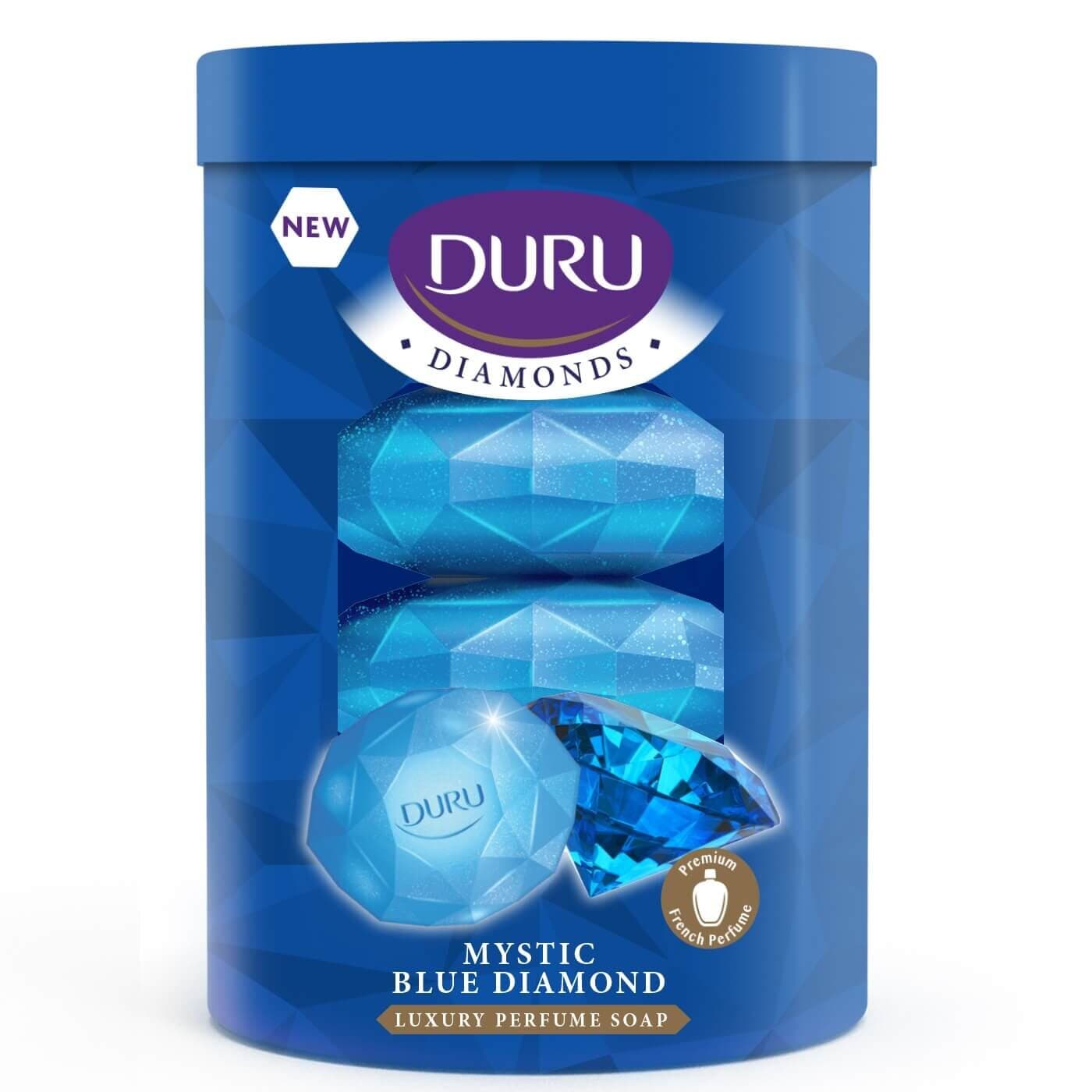 Duru صابون دورو الصلب سلسلة الماس الأزرق 360 غرام