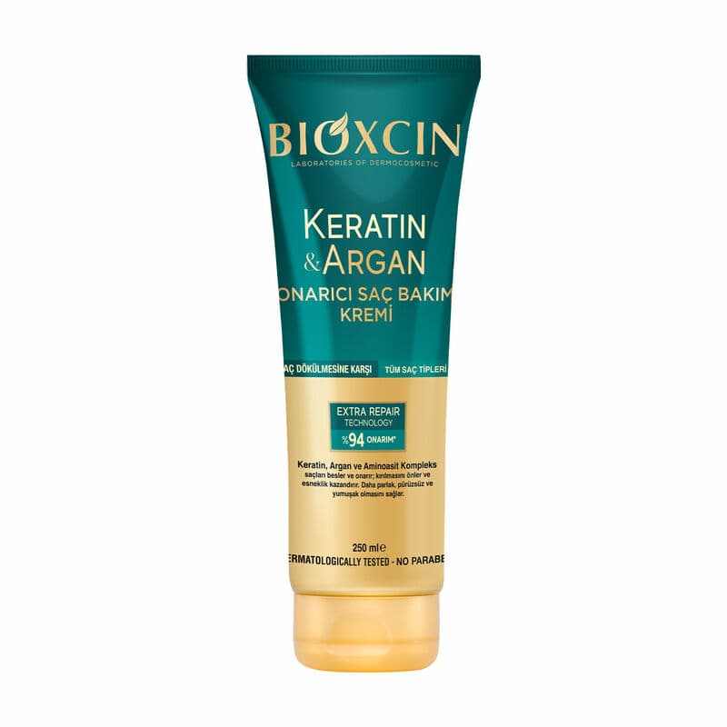 Bioxcin Keratin And Argan Repairing Hair Care Cream 250 ml